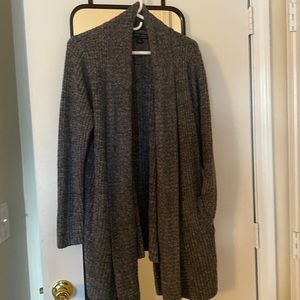 Barefoot Dreams Open Cardigan CozyChic Lite XL Blue